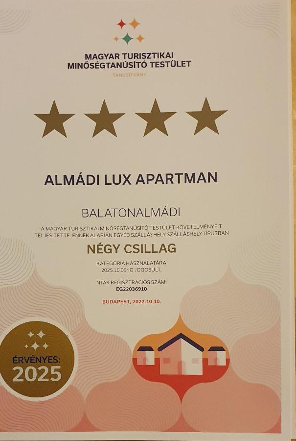 Luxury Apartments In Balatonalmadi, Almadi Lux Apartman I - Ocean Blue Luaran gambar