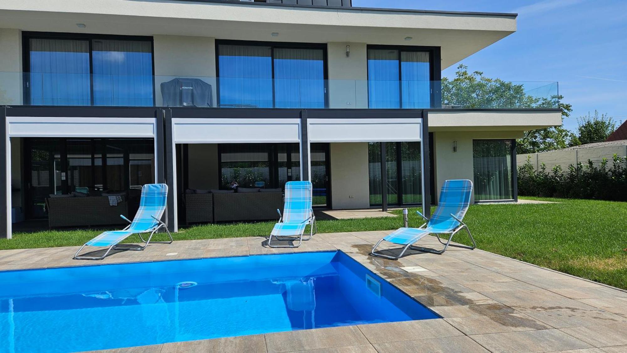 Luxury Apartments In Balatonalmadi, Almadi Lux Apartman I - Ocean Blue Luaran gambar